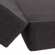 ΜΑΞΙΛΑΡΙ ΞΑΠΛΩΣΤΡΑΣ KIHEI HM21094.03 OLEFIN ΣΚΟΥΡΟ ΓΚΡΙ ΜΕ FOAM 198x70x20Υεκ