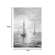 296-000090 Πίνακας σε καμβά Sailsy I Inart 70x3x100εκ