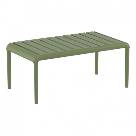 20-0853 PARIS OLIVE GREEN ΤΡΑΠΕΖΙ 90X50X40εκ. ΠΟΛ/ΝΙΟΥ
