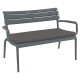20-0538 PARIS ΜΑΞΙΛΑΡΙ ΚΑΝΑΠΕ 100Χ50Χ5εκ. DARK GREY