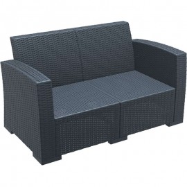 53-0151 MONACO DARK GREY 2ΘΕΣΙΟΣ ΚΑΝΑΠΕΣ ΠΟΛ/ΝΙΟΥ
