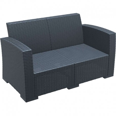 53-0151 MONACO DARK GREY 2ΘΕΣΙΟΣ ΚΑΝΑΠΕΣ ΠΟΛ/ΝΙΟΥ