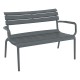 20-0857 PARIS ΚΑΝΑΠΕΣ DARK GREY 116X70X75εκ. ΠΟΛ/ΝΙΟΥ