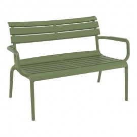 20-0859 PARIS ΚΑΝΑΠΕΣ OLIVE GREEN 116X70X75εκ. ΠΟΛ/ΝΙΟΥ