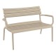 20-0858 PARIS ΚΑΝΑΠΕΣ TAUPE 116X70X75εκ. ΠΟΛ/ΝΙΟΥ