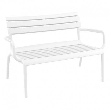 20-0855 PARIS ΚΑΝΑΠΕΣ WHITE 116X70X75εκ. ΠΟΛ/ΝΙΟΥ
