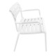 20-0855 PARIS ΚΑΝΑΠΕΣ WHITE 116X70X75εκ. ΠΟΛ/ΝΙΟΥ