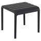 20-0844 PARIS BLACK ΤΡΑΠΕΖΙ 42X41X40εκ. ΠΟΛ/ΝΙΟΥ