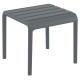 20-0845 PARIS DARK GREY ΤΡΑΠΕΖΙ 42X41X40εκ. ΠΟΛ/ΝΙΟΥ