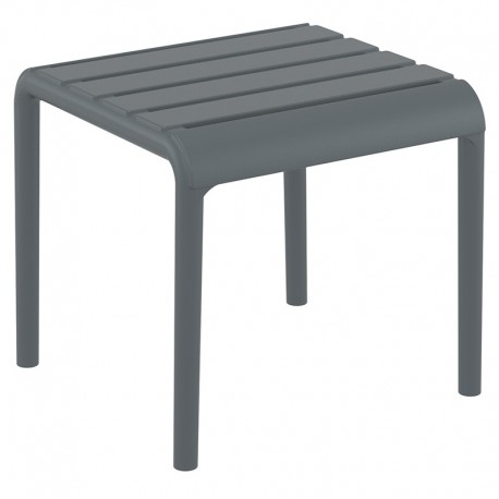20-0845 PARIS DARK GREY ΤΡΑΠΕΖΙ 42X41X40εκ. ΠΟΛ/ΝΙΟΥ