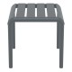 20-0845 PARIS DARK GREY ΤΡΑΠΕΖΙ 42X41X40εκ. ΠΟΛ/ΝΙΟΥ