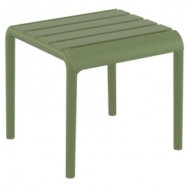 20-0847 PARIS OLIVE GREEN ΤΡΑΠΕΖΙ 42X41X40εκ. ΠΟΛ/ΝΙΟΥ