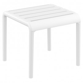 20-0843 PARIS WHITE ΤΡΑΠΕΖΙ 42X41X40εκ. ΠΟΛ/ΝΙΟΥ