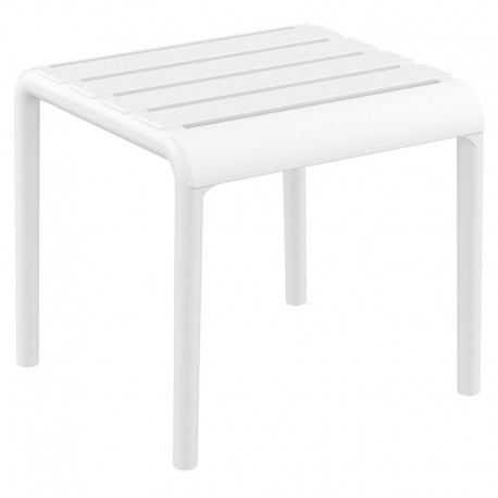 20-0843 PARIS WHITE ΤΡΑΠΕΖΙ 42X41X40εκ. ΠΟΛ/ΝΙΟΥ