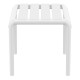 20-0843 PARIS WHITE ΤΡΑΠΕΖΙ 42X41X40εκ. ΠΟΛ/ΝΙΟΥ