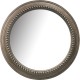 14740054 Καθρέπτης Τοίχου ArteLibre Καφέ Πλαστικό Φ56x5.8cm Καφέ