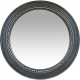 14740055 Καθρέπτης Τοίχου ArteLibre Μαύρο Πλαστικό Φ56x5.8cm Μαύρο