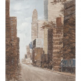 14670024  Πίνακας ArteLibre -Πόλη- Καμβάς 60x90cm