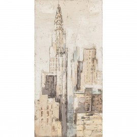 14670026  Πίνακας ArteLibre -Πόλη- Καμβάς 60x120cm