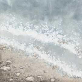 14670029  Πίνακας ArteLibre -Παραλία- Καμβάς 90x90cm