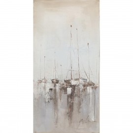 14670032  Πίνακας ArteLibre -Ιστιοφόρα- Καμβάς 60x120cm