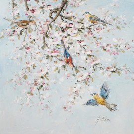 14670092  Πίνακας ArteLibre -Ζωϊκό Βασίλειο- Καμβάς 80x80cm
