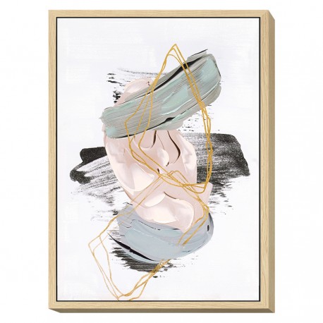 14690009 Πίνακας Σε Κορνίζα ArteLibre -Abstract- Καμβάς 50x70x4cm