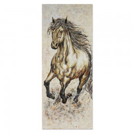 14690066 Πίνακας ArteLibre -Άλογο- Καμβάς 60x150x3cm