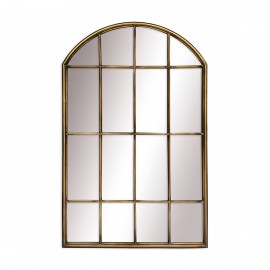14700023 Καθρέπτης Τοίχου ArteLibre Χρυσό Μέταλλο 51x81x2.5cm Χρυσό