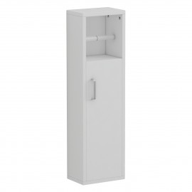 ΝΤΟΥΛΑΠΙ ΜΠΑΝΙΟΥ DAMIEN HM9025.12 ΜΕΛΑΜΙΝΗ ΛΕΥΚΗ 20x13x70Yεκ.
