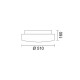 3292 ΑΝΕΜΙΣΤΗΡΑΣ ΟΡΟΦΗΣ LED 40W [ 3000K | 4000K | 6000K ]