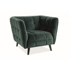 80-1606   Πολυθρόνα  Castello 1 85 x 92 x 78 Πρασινο DIOMMI CASTELLO1V78