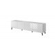 60-19644 TV stand 200 ABETO mat white/ gloss white DIOMMI CAMA-ABETO-RTV-200-BI/BI