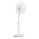 151231-0005 Osio OSF-9005 Λευκός ανεμιστήρας δαπέδου 16” και 3 ταχυτήτων-50W