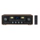 110584-0009 Akai AM-100 Rhapsody Μαύρο ηχοσύστημα με CD player, ασύρματη φόρτιση, Bluetooth, 2xUSB για αναπαραγωγή και φόρτιση, 