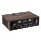 110584-0009 Akai AM-100 Rhapsody Μαύρο ηχοσύστημα με CD player, ασύρματη φόρτιση, Bluetooth, 2xUSB για αναπαραγωγή και φόρτιση, 