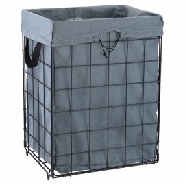 01-30094 ESTIA ΚΑΛΑΘΙ ΑΠΛΥΤΩΝ CAGE ΜΕΤΑΛΛΙΚΟ ΑΝΑΔΙΠΛΟΥΜΕΝΟ 35x40x55cm