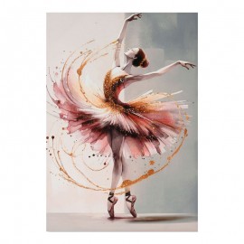 296-000078 Πίνακας σε καμβά Dancito I Inart 70x2.5x100εκ