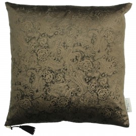 05152293 Μαξιλάρι ArteLibre Paisley Καφέ Βελούδο 45x45cm Καφέ