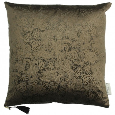 05152293 Μαξιλάρι ArteLibre Paisley Καφέ Βελούδο 45x45cm Καφέ
