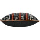 05152773 Μαξιλάρι ArteLibre Tribal Μαύρο Βελούδο 45x45cm Μαύρο
