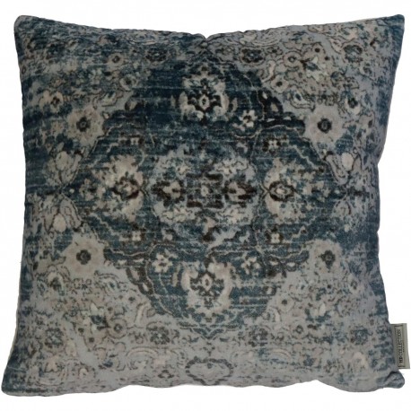 05152793 Μαξιλάρι ArteLibre Vintage Μπλε Βελούδο 45x45cm Μπλε