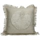 05153946 Μαξιλάρι ArteLibre Κύκλος Ιβουάρ Βαμβακερό 45x45cm Εκρού