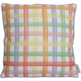 05154500 Μαξιλάρι ArteLibre Σκακιέρα Πολύχρωμο Polyester 45x45cm Πολύχρωμο