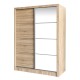 14370127 Ντουλάπα ArteLibre TIRIL Φυσικό Μοριοσανίδα 180x60x200cm Φυσικό
