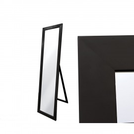 06512713 Καθρέφτης μαύρος μέταλλο 38x158cm