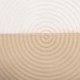 ΠΙΝΑΚΑΣ ΤΕΤΡΑΓΩΝΟΣ ΣΕΙΡΑ SANTORINI HM4519 MDF ΣΕ ΥΠΟΛΕΥΚΟ-ΚΑΦΕ ΧΡΩΜΑ 80x4(πάχος)x80Υεκ.