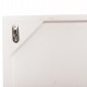 ΠΙΝΑΚΑΣ ΟΡΘΟΓΩΝΙΟΣ ΣΕΙΡΑ SANTORINI HM4523 MDF ΣΕ ΥΠΟΛΕΥΚΟ ΧΡΩΜΑ 60x4(πάχος)x80Υεκ.