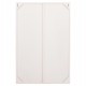 ΠΙΝΑΚΑΣ ΣΕΙΡΑ SANTORINI HM4506 MDF ΣΕ ΥΠΟΛΕΥΚΟ ΧΡΩΜΑ 80x4(πάχος)x120Υεκ.