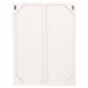 ΠΙΝΑΚΑΣ ΟΡΘΟΓΩΝΙΟΣ ΣΕΙΡΑ SANTORINI HM4510 MDF ΣΕ ΥΠΟΛΕΥΚΟ ΧΡΩΜΑ 60x4(πάχος)x80Υεκ.